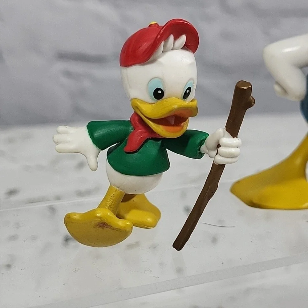 Disney Adventure Figures Mickey Mouse Donald Duck and‎ Nephew Lot of 4